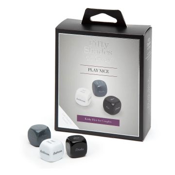 Fifty Shades of Grey Play Nice Kinky Dice for Couples