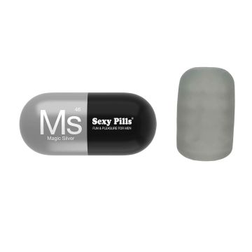 Love to Love Sexy Pills Magic Silver Male Masturbator
