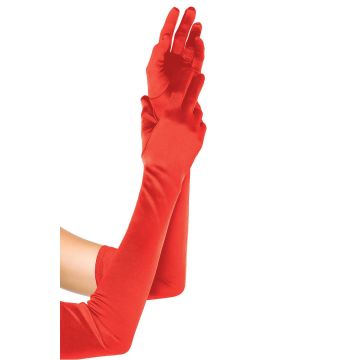 Leg Avenue Extra Long Satin Gloves