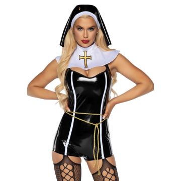 Leg Avenue Sinful Sister Nun Costume