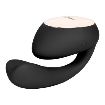 LELO IDA Wave Rechargeable App Controlled Dual Stimulation Vibrator - Black