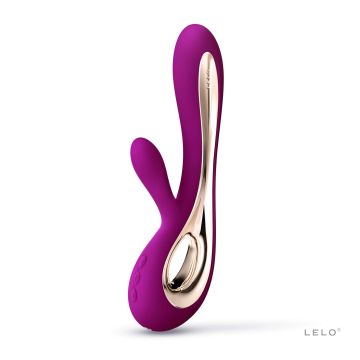 Lelo Soraya 2 Dual Rabbit Vibrator - Deep Rose