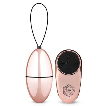 Rosy Gold Remote Controlled Vibrating Egg