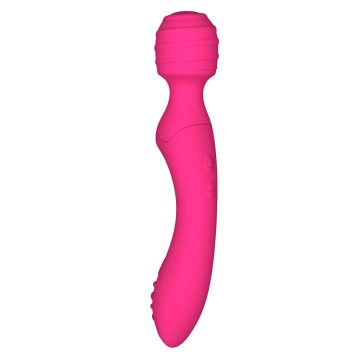 Love to Love Twist Wand Vibrator - Danger Pink
