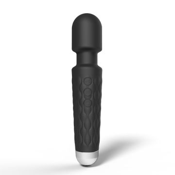 Loving Joy 20 Function Wand Vibrator Black