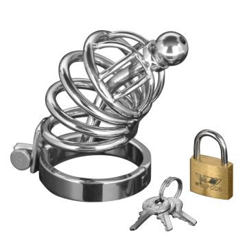 Master Series Chastity Devices Asylum 4 Ring Cock Cage 