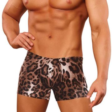 Male Power Mini Shorts Animal Print