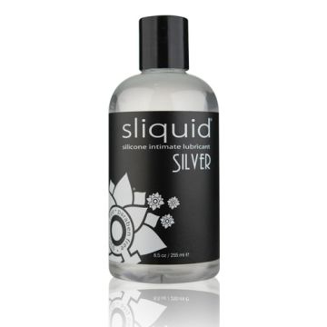 Sliquid Naturals Silver Silicone Lubricant - 255ml