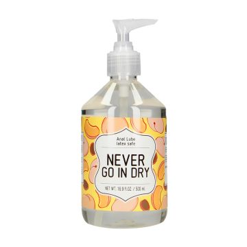 S-Line "Never Go in Dry" Anal Lube - 500ml