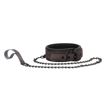 Ouch! Elegant Collar with Leash