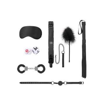 Ouch! Introductory 8 Piece Bondage Kit 6 Black