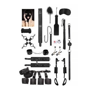 Ouch! Black Advanced Bondage Kit