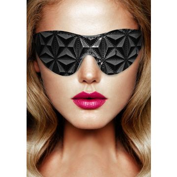 Ouch! Luxury Black Eye Mask