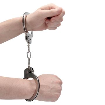 Ouch! Pleasure Handcuffs Metal