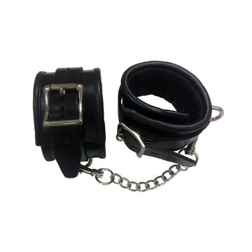 Rouge Black Padded Ankle Cuffs 