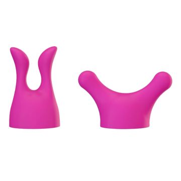 PalmBody Silicone Massager Heads Together 