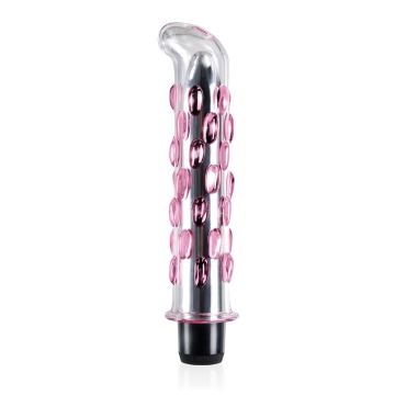 Icicles Textured Waterproof Glass Vibrator No 19 