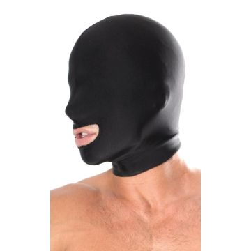Fetish Fantasy Spandex Open Mouthed Hood On Male Model