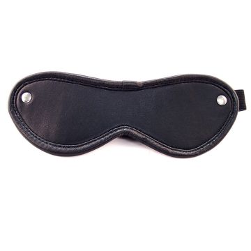 Harmony Black Leather Blindfold