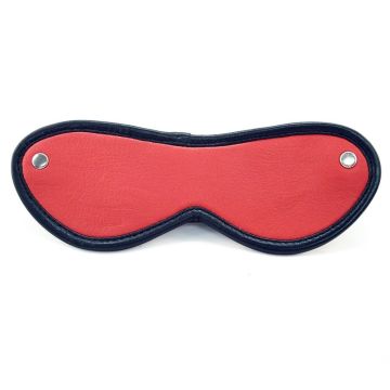 Harmony Red Leather Blindfold 