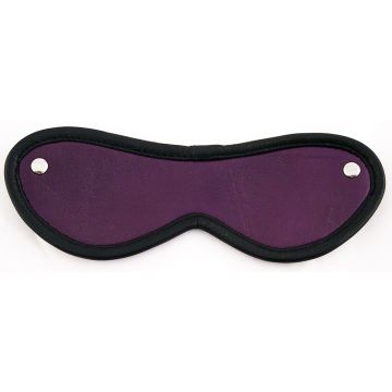 Harmony Purple Leather Blindfold