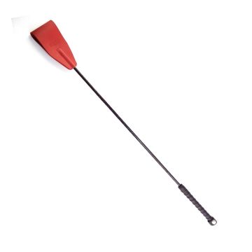 Harmony Red Leather Riding Crop