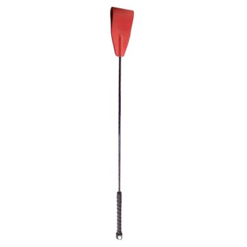 Harmony Red Leather Riding Crop