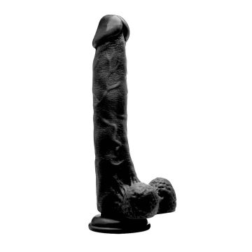 RealRock Large Realistic 10 Inch Dildo with Balls
