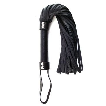 Harmony Black Leather Flogger