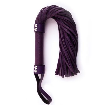 Harmony Purple Leather Flogger 