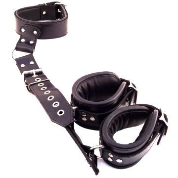 Rouge Black Neck to Wrist Restraint