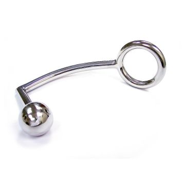 Rouge Stainless Steel Cock Ring & Anal Probe