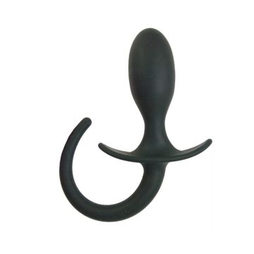 Nasstoys Rounded Silicone Butt Plug with Tail 
