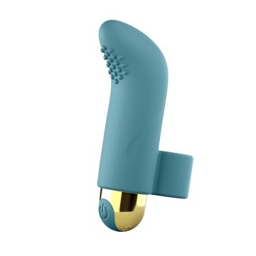 Love to Love Touch Me Finger Vibrator - Teal Me