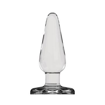 Shots Plug & Play Glass Butt Plug 3 Inch