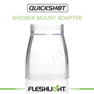 Quickshot Accessories Shower Mount Adapter by Fleshlight