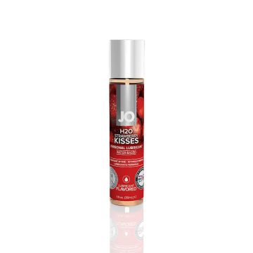 System JO Strawberry Kiss H2O Flavoured Lubricant 30ml