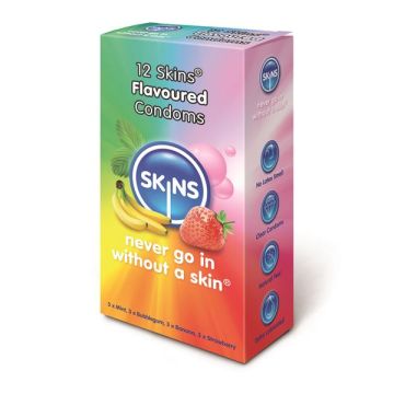 Skins Flavoured Condoms Ã¢â‚¬â€œ 12 Pack
