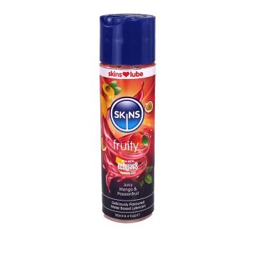 Skins Mango and Passionfruit Flavoured Water-Based Lubricant 130ml