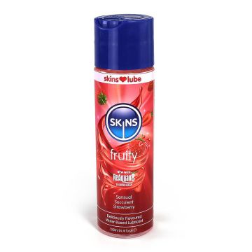 Skins Strawberry Flavoured Lubricant 130ml