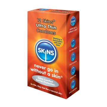 Skins Ultra Thin Condoms - 12 Skins