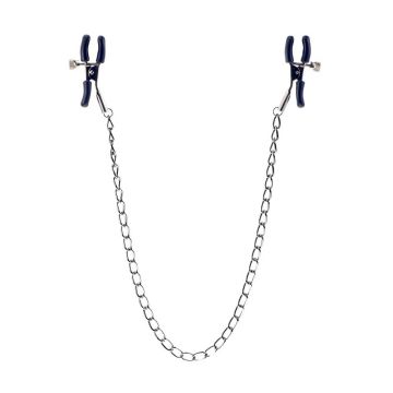 Squeeze & Please Nipple Clamps With Chain