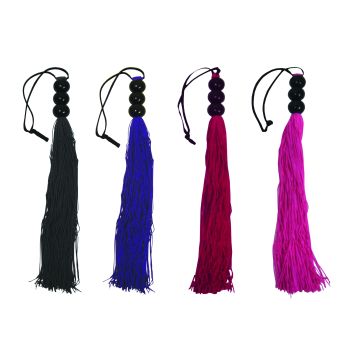 Sex & Mischief Small 10 Inch Rubber Whip assorted colours