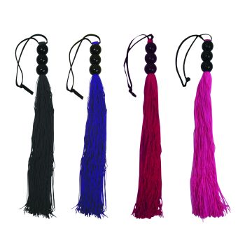 Sex & Mischief Medium 14 Inch Rubber Whip assorted colours