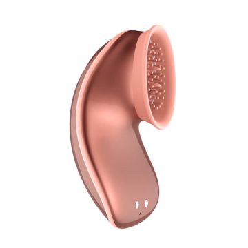 Twitch Rose Gold Hands Free Suction and Vibration Toy