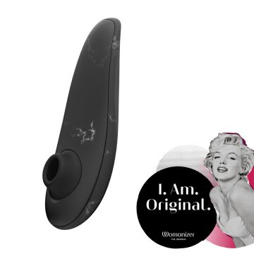 Womanizer Classic 2 Marilyn Monroe Special Edition Clitoral Stimulator - Black Marble