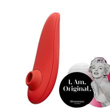 Womanizer Classic 2 Marilyn Monroe Special Edition Clitoral Stimulator - Vivid Red