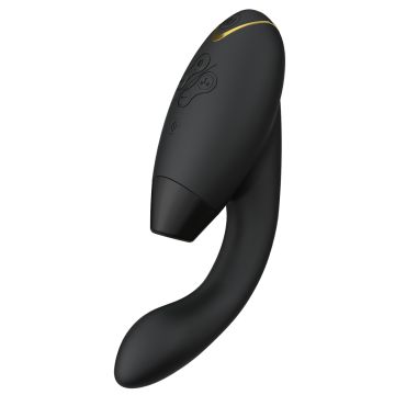 Womanizer Duo 2 Rechargeable G-Spot and Clitoral Stimulator - Black