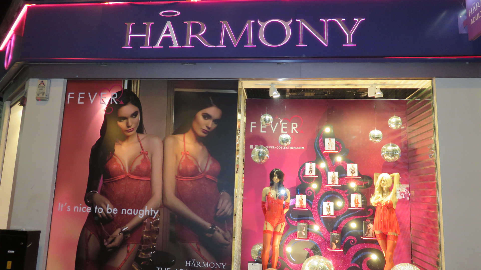 Harmony Store Lingerie Christmas Tree