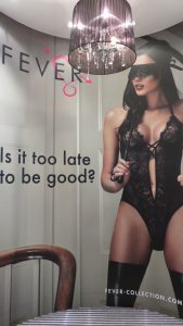 Fever Lingerie Display - Harmony Store